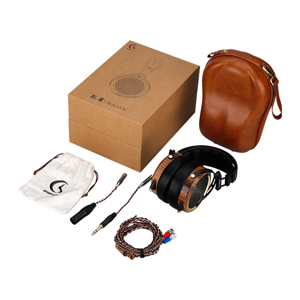 Sendy Audio Peacock Open-Back Planar Magnetic Headphone (Open Box)