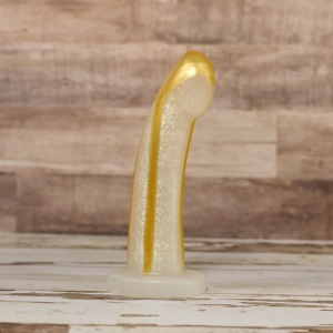Sidekick Small - Silver Gold Sparkle Drip Coloration