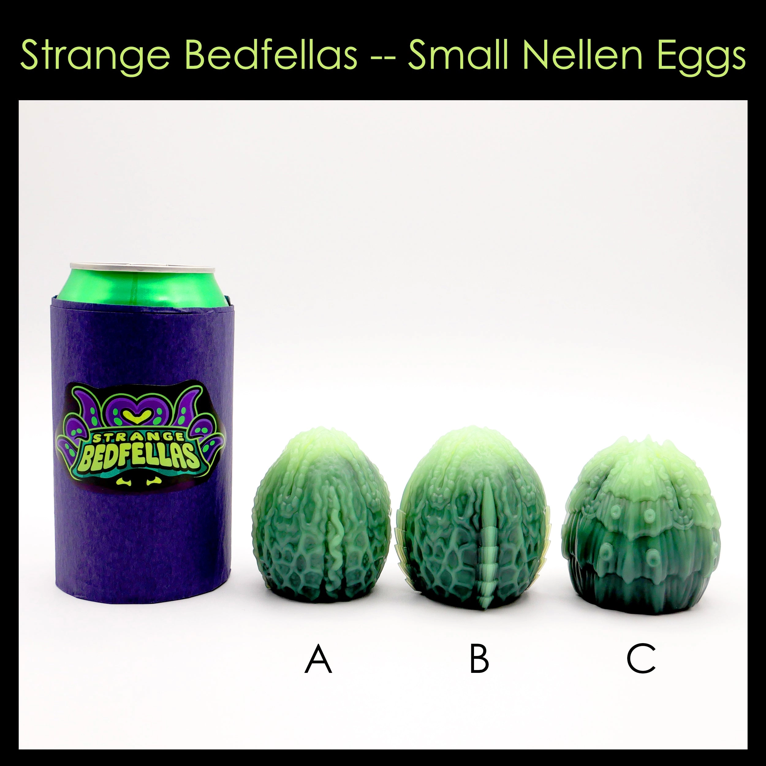 Small Nellen Egg Pair -- Soft silicone -- NE-82