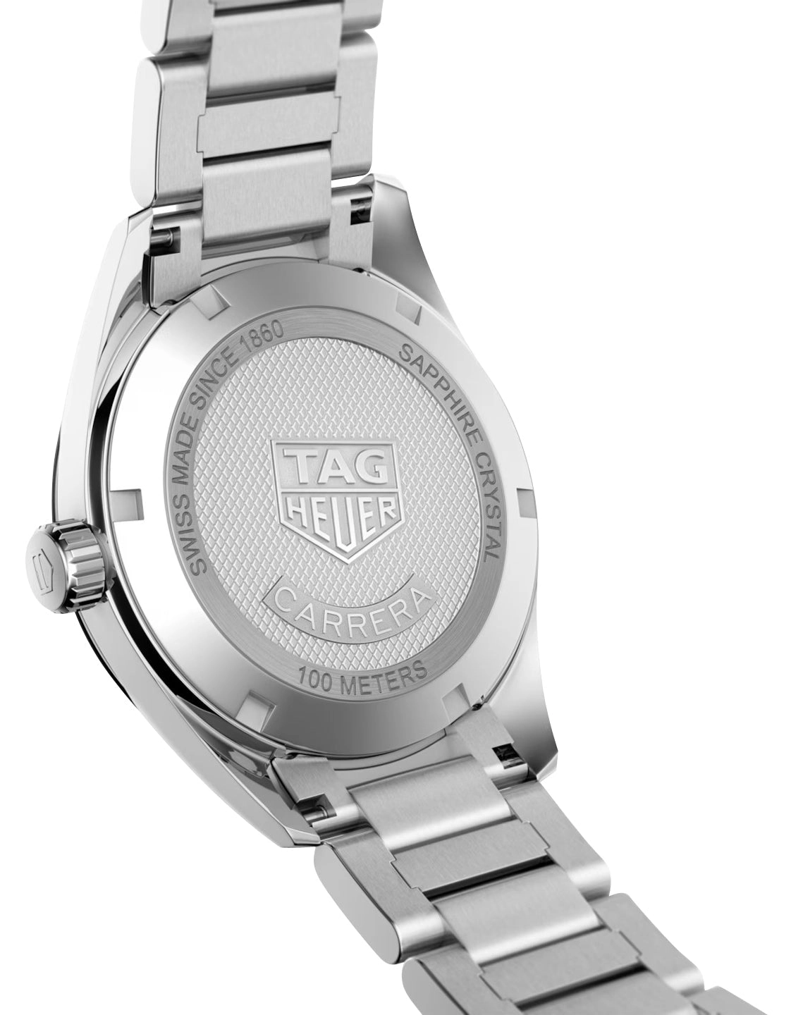TAG Heuer Carrera Stainless Steel Mother-Of-Pearl Dial Date Quartz Womens Watch WBK1311.BA0652