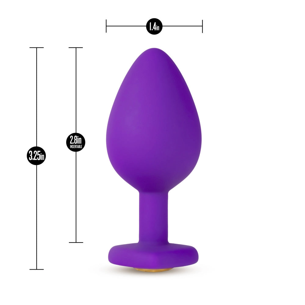 Temptasia By Blush® | Bling Purple 3.25-Inch Anal Plug