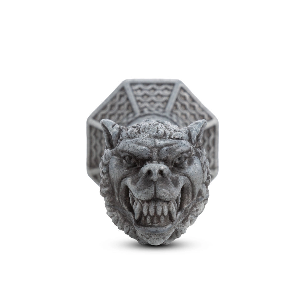 The Realm By Blush® | Rougarou Lock On Werewolf Sword Handle - Steel