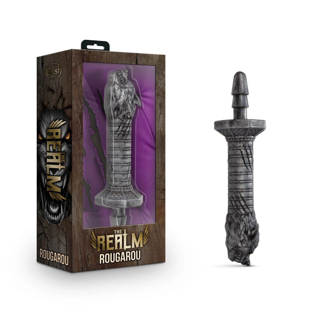 The Realm By Blush® | Rougarou Lock On Werewolf Sword Handle - Steel