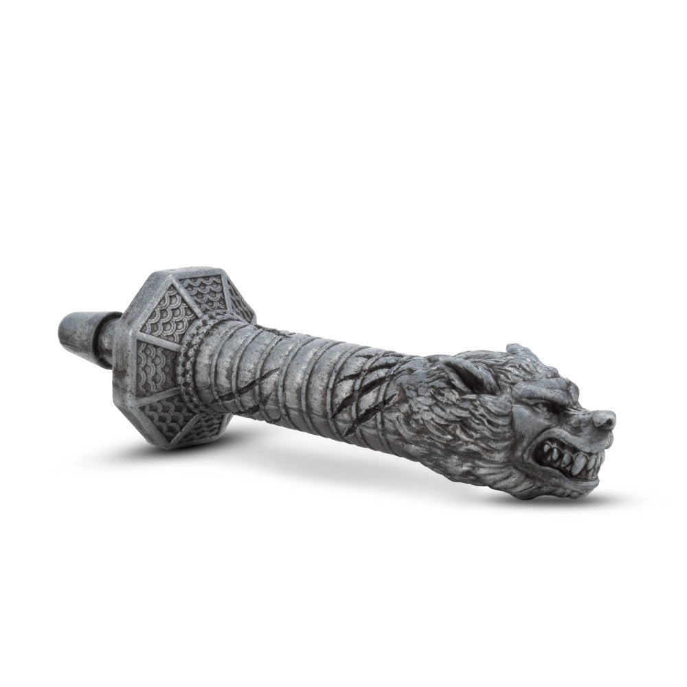 The Realm By Blush® | Rougarou Lock On Werewolf Sword Handle - Steel