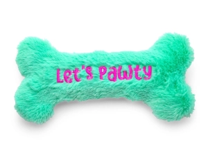 ThoozyPet Birthday Bone Plush Dog Toy