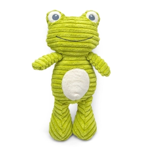 ThoozyPet Tuff & Cuddly Frog Plush Dog Toy