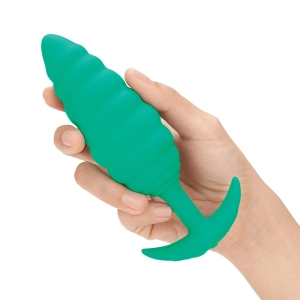 Twist Texture Vibrating Plug