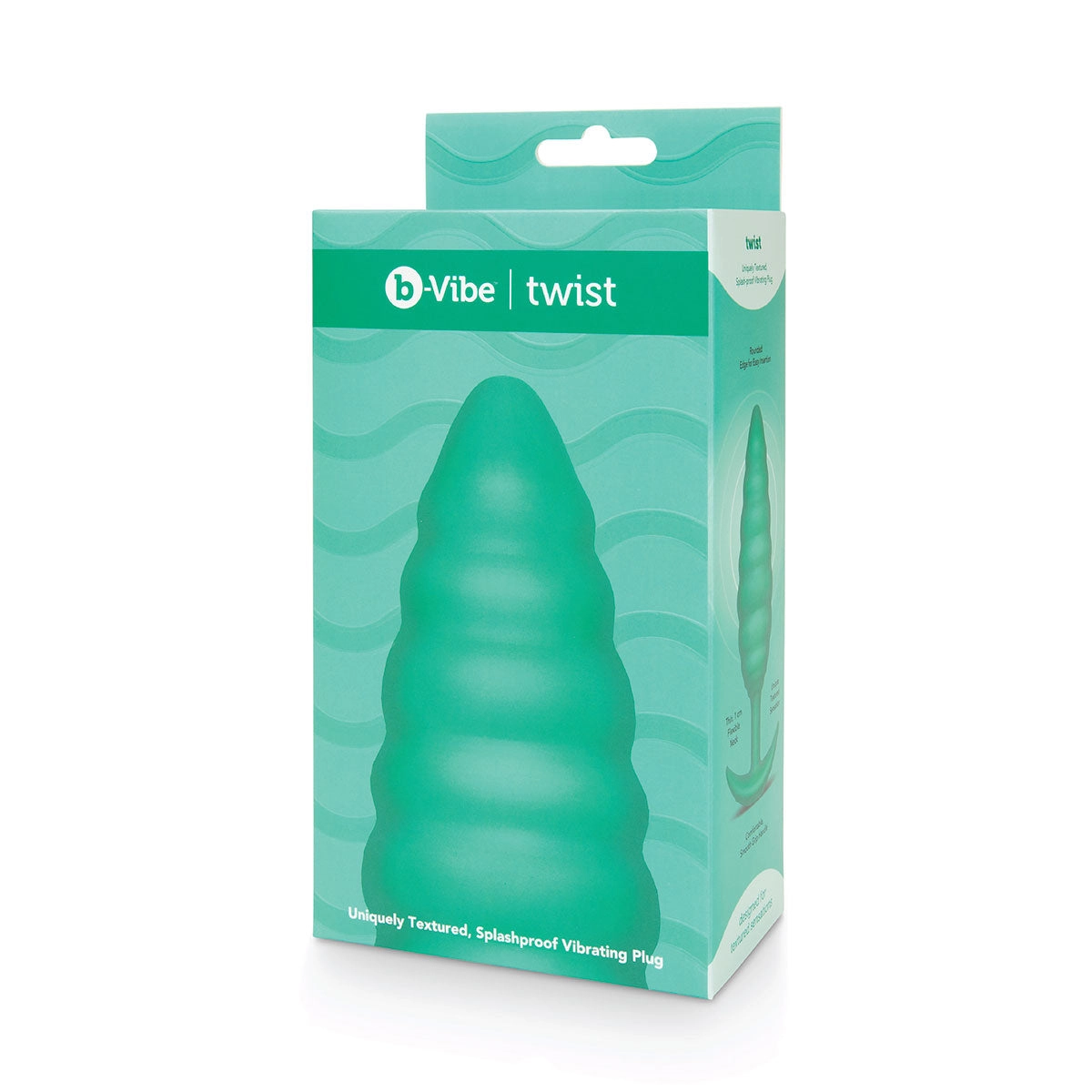 Twist Texture Vibrating Plug