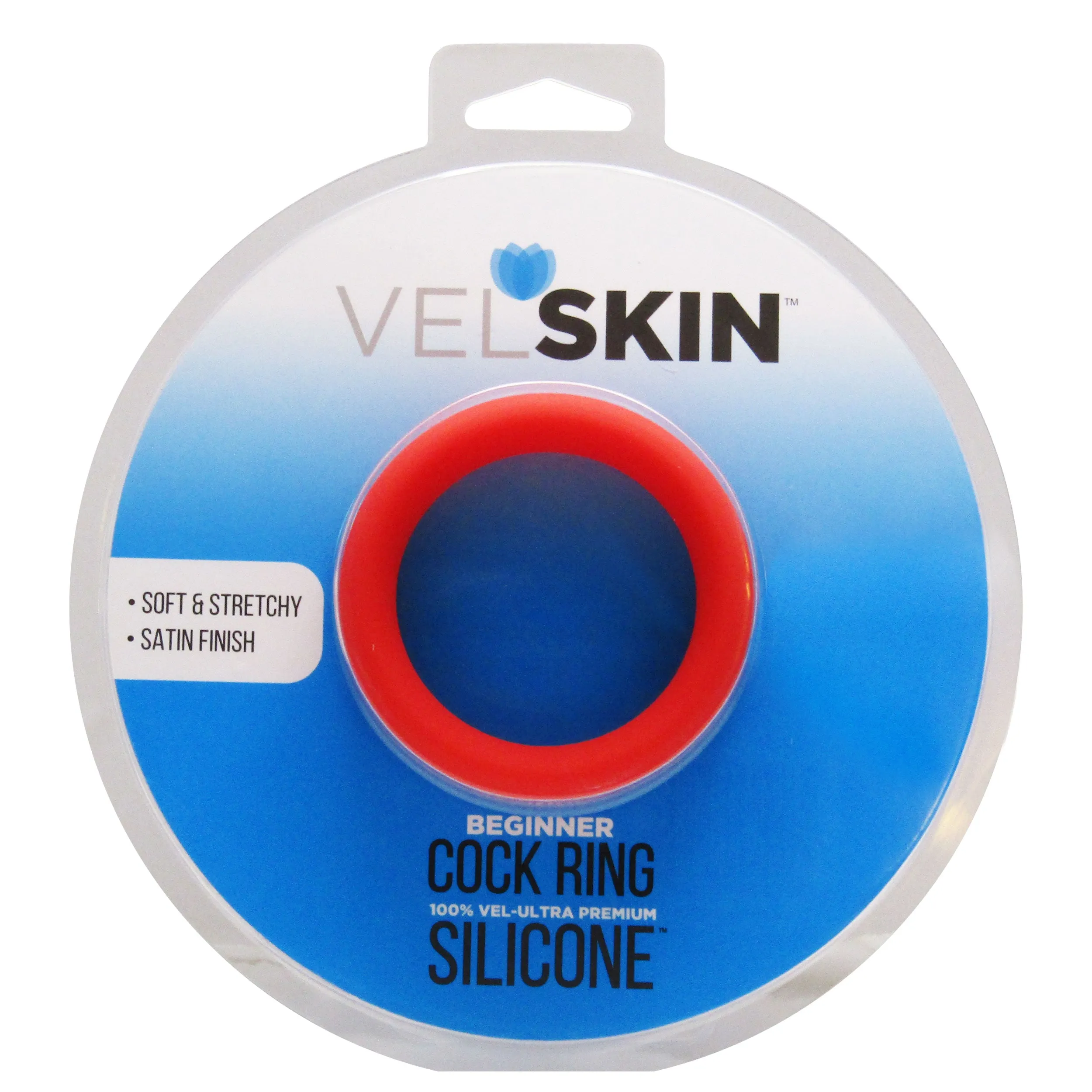 Velskin Beginner Red Cock Ring