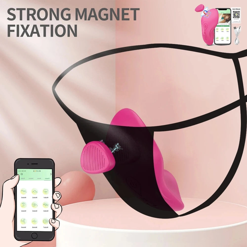 Vibrator with App Control Bluetooth Wearable Vibrator
