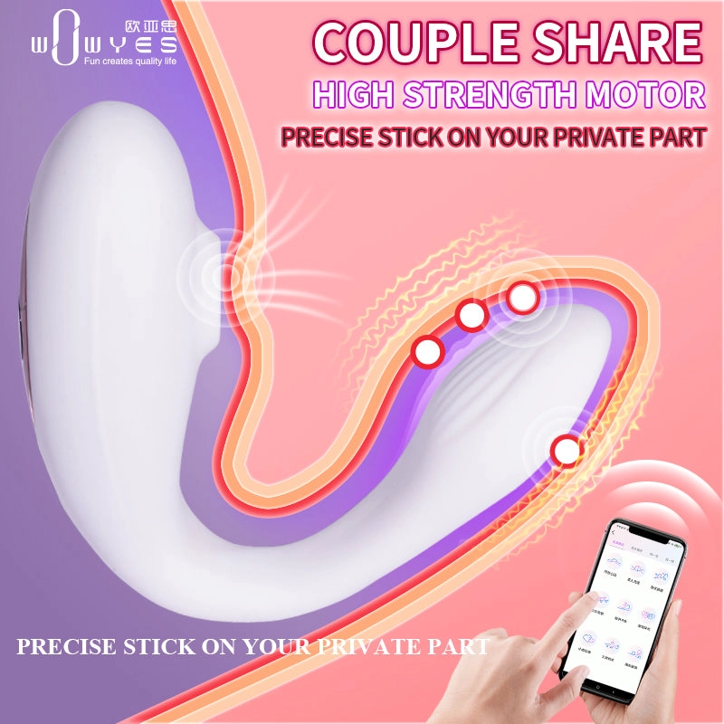 Wowyes A7 Remote Control Sucking Vibrator for Couples