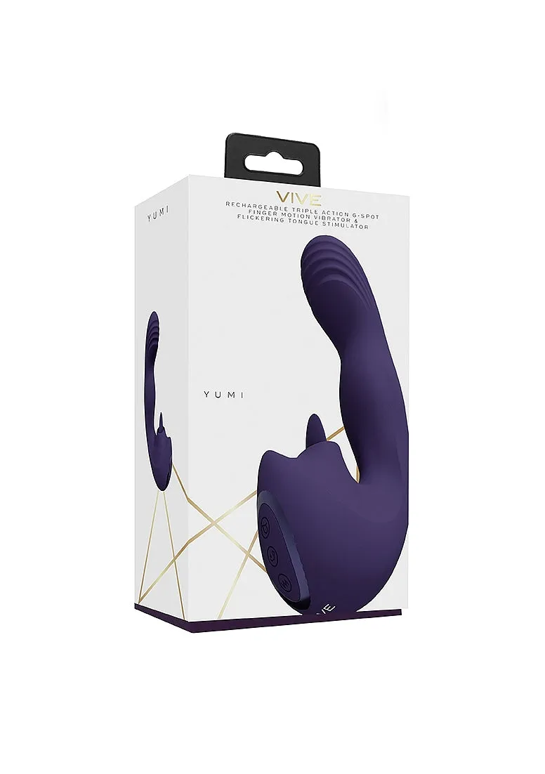 Yumi - Triple G-Spot Finger Motion Vibrator