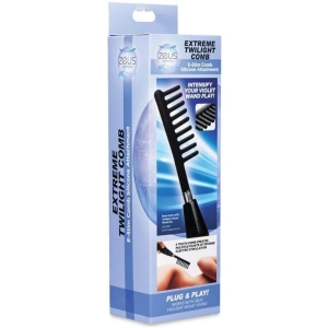 Zeus Extreme Twilight Comb Silicone eStim Attachment